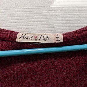 Heart & Hips, Small, Red Dress